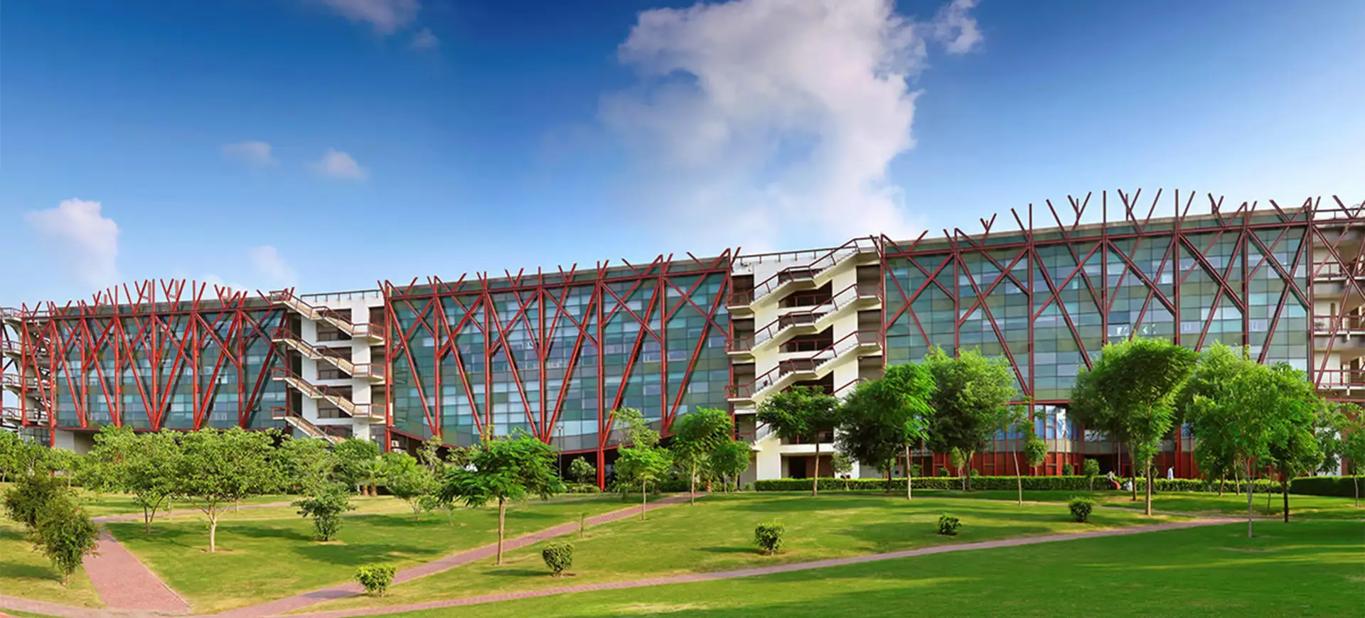 O.P. Jindal Global University campus banner