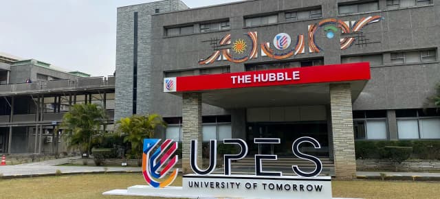 UPES campus banner